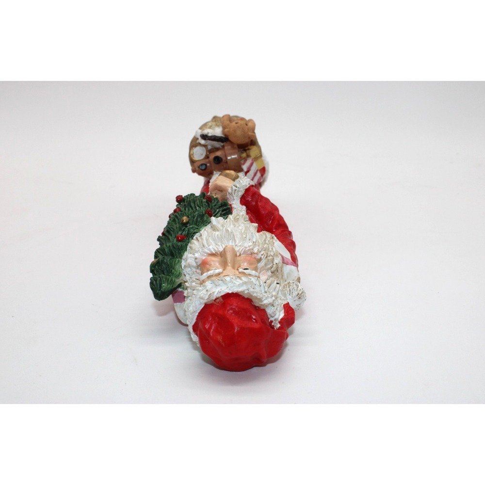 VTG 14" Pencil Santa w/Toy Bag 90s (Heavy 2.7 lbs) Wonderland Collectible - Picture 9 of 10